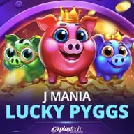 J Mania Lucky Pyggs Playtech slot game icon