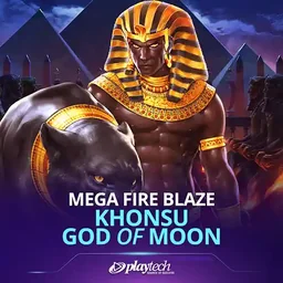 Mega Fire Blaze: Khonsu God of Moon Playtech slot game icon